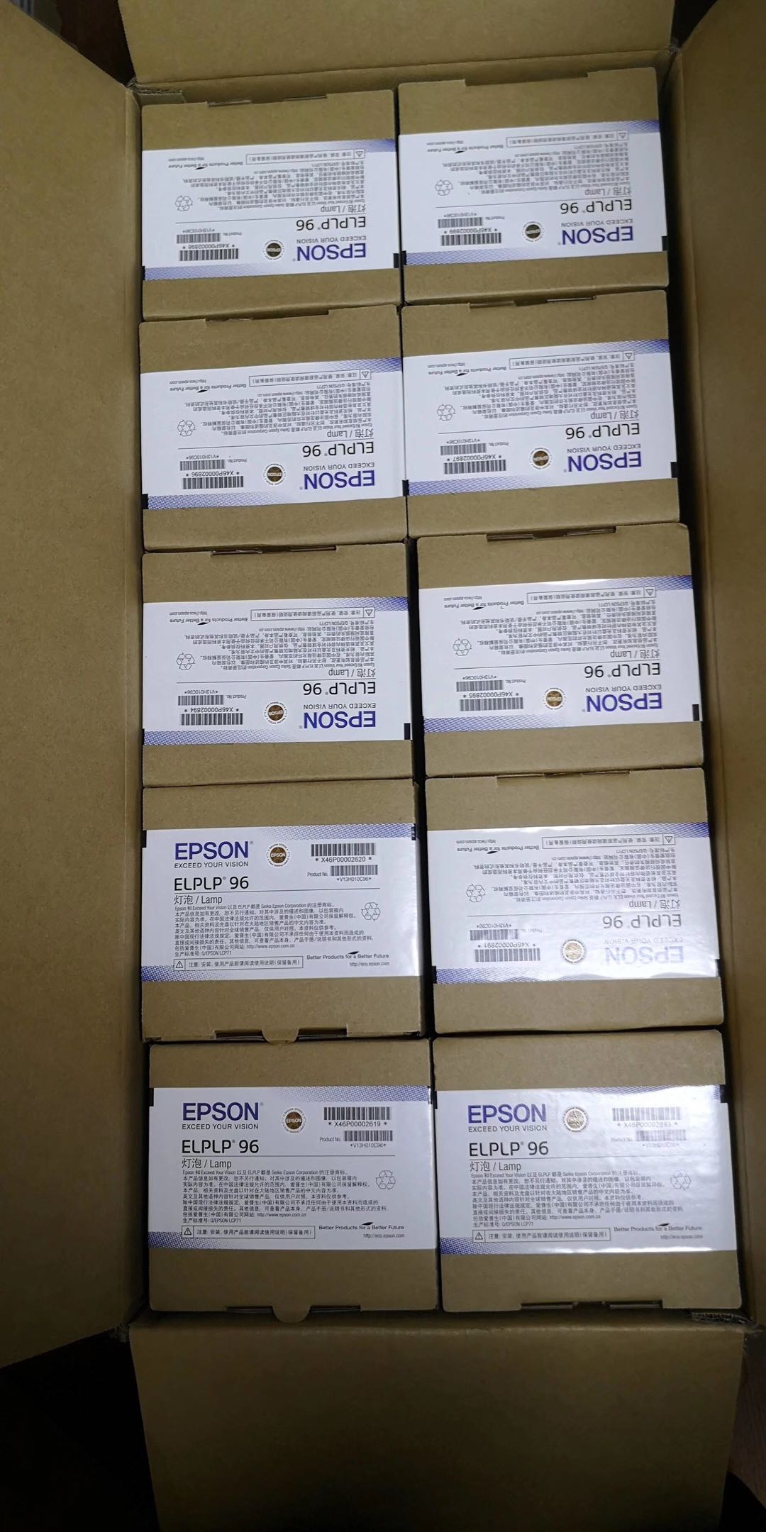 Epson ELPLP96 Original Projector Lamp Replacement Bulb V13H010L96 Wholesale